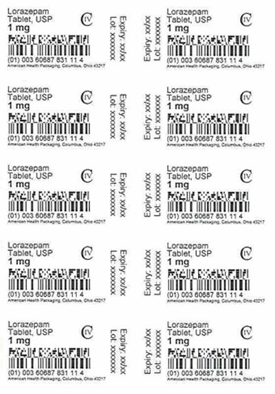 1 mg Lorazepam Tablet Blister (1 mg Lorazepam Tablet Blister)